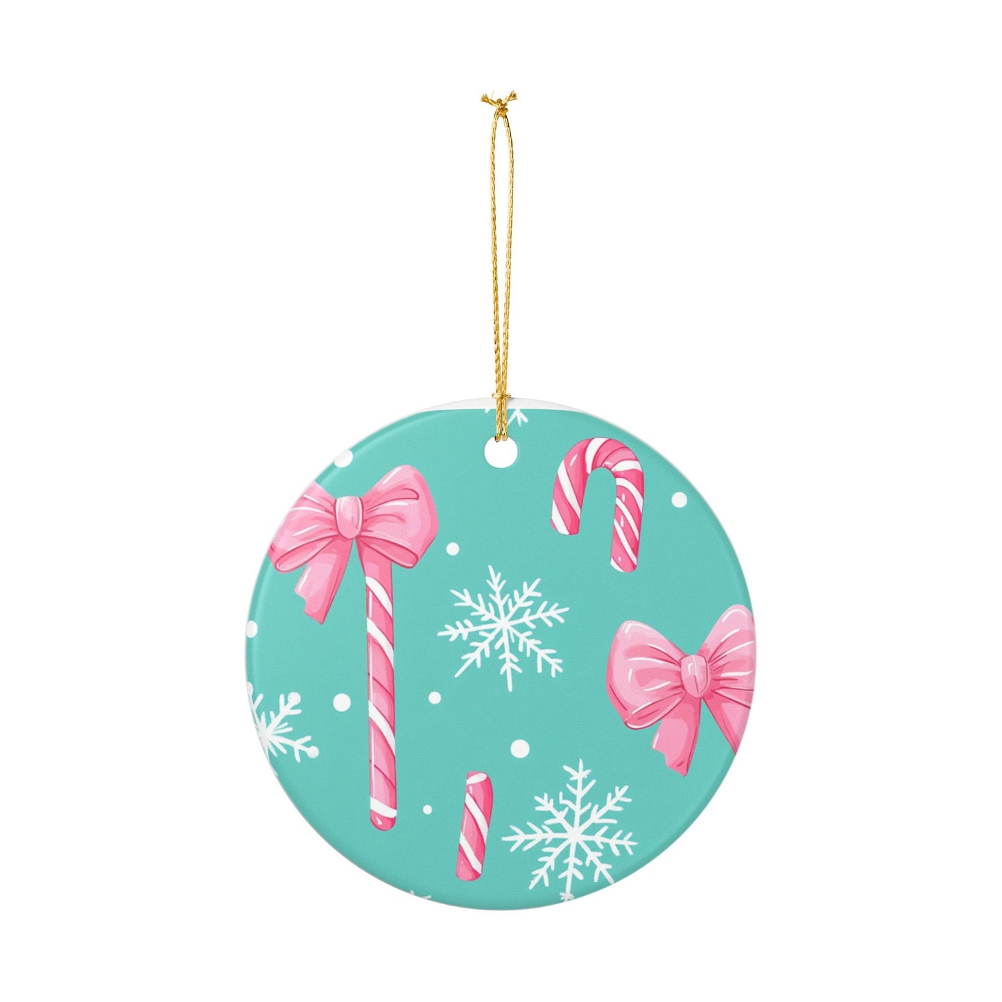Whimsical Candy Cane Christmas Ornament - Holiday Decor, Tree Decoration, Festive Gift, Winter Celebration, Seasonal Joy