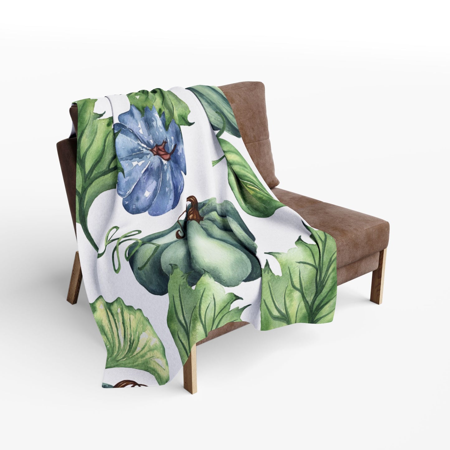 Cozy Pumpkin Patch Fleece Blanket - Autumn Decor, Fall Gift, Seasonal Home Accessory, Perfect for Halloween, Thanksgiving