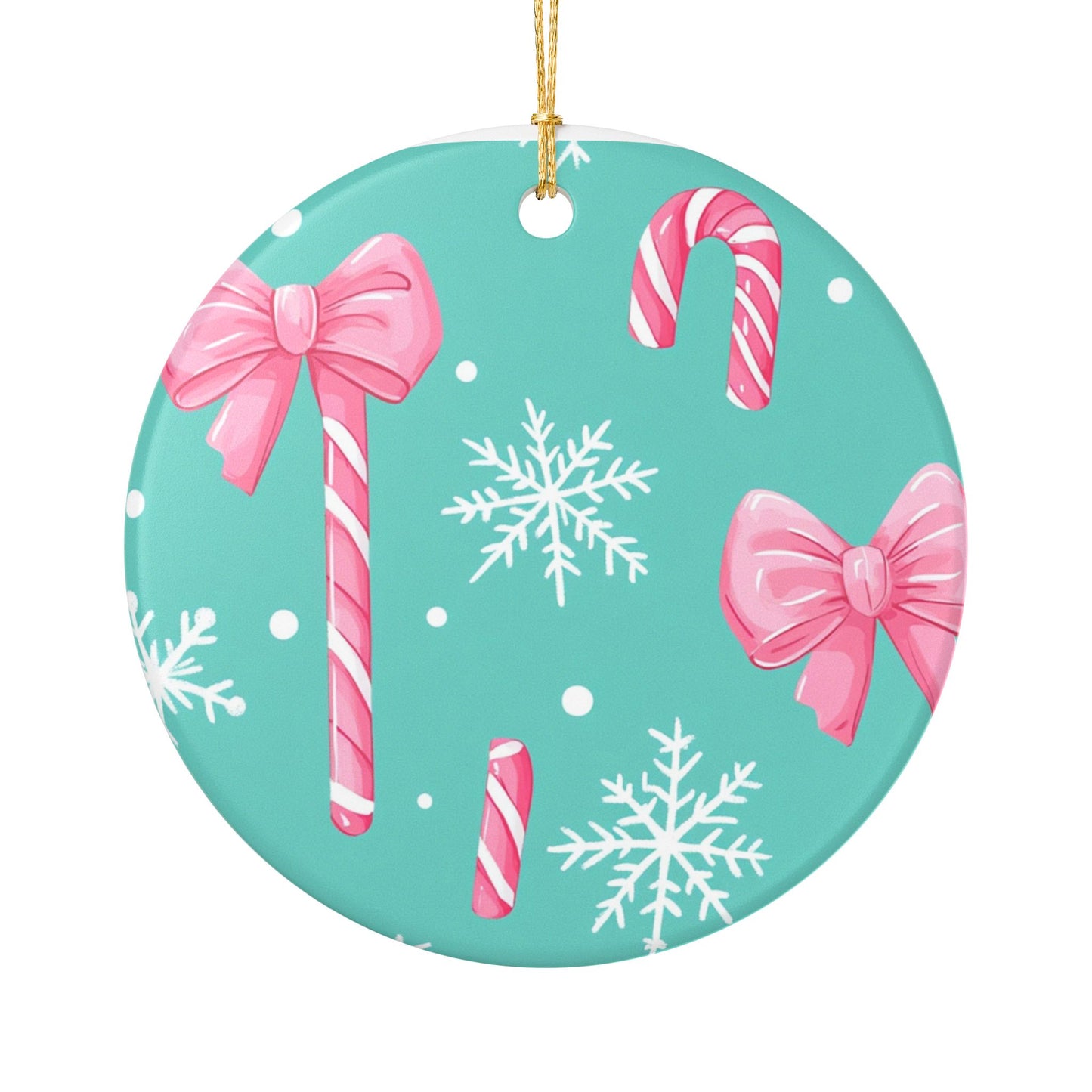 Whimsical Candy Cane Christmas Ornament - Holiday Decor, Tree Decoration, Festive Gift, Winter Celebration, Seasonal Joy