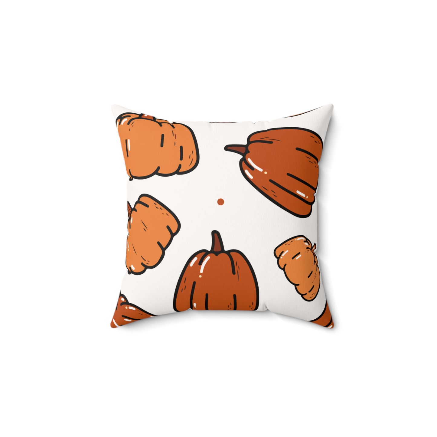 Fall Pumpkin Decor Pillow, Cozy Autumn Cushion, Harvest Home Accent, Thanksgiving Gift, Seasonal Throw Pillow