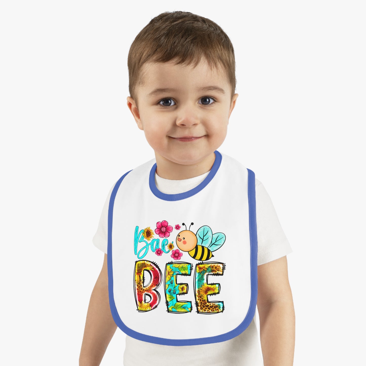 Cute Baby Bib with Bee Design - Perfect for Newborns, Baby Showers, and Everyday Use, Child Feeding Accessory, Nursery Gift
