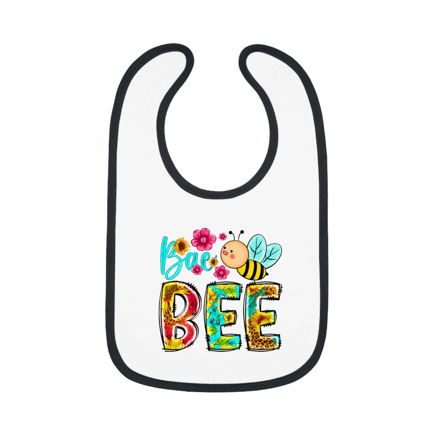 Cute Baby Bib with Bee Design - Perfect for Newborns, Baby Showers, and Everyday Use, Child Feeding Accessory, Nursery Gift