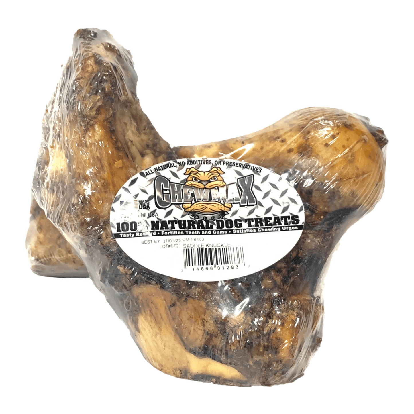 Saddle Knuckle Beef Bone Chew for Optimal Dental Care and Enjoyment