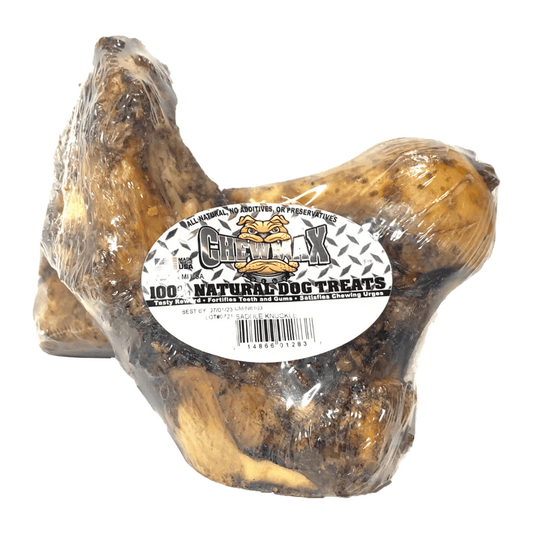 Saddle Knuckle Beef Bone Chew for Optimal Dental Care and Enjoyment