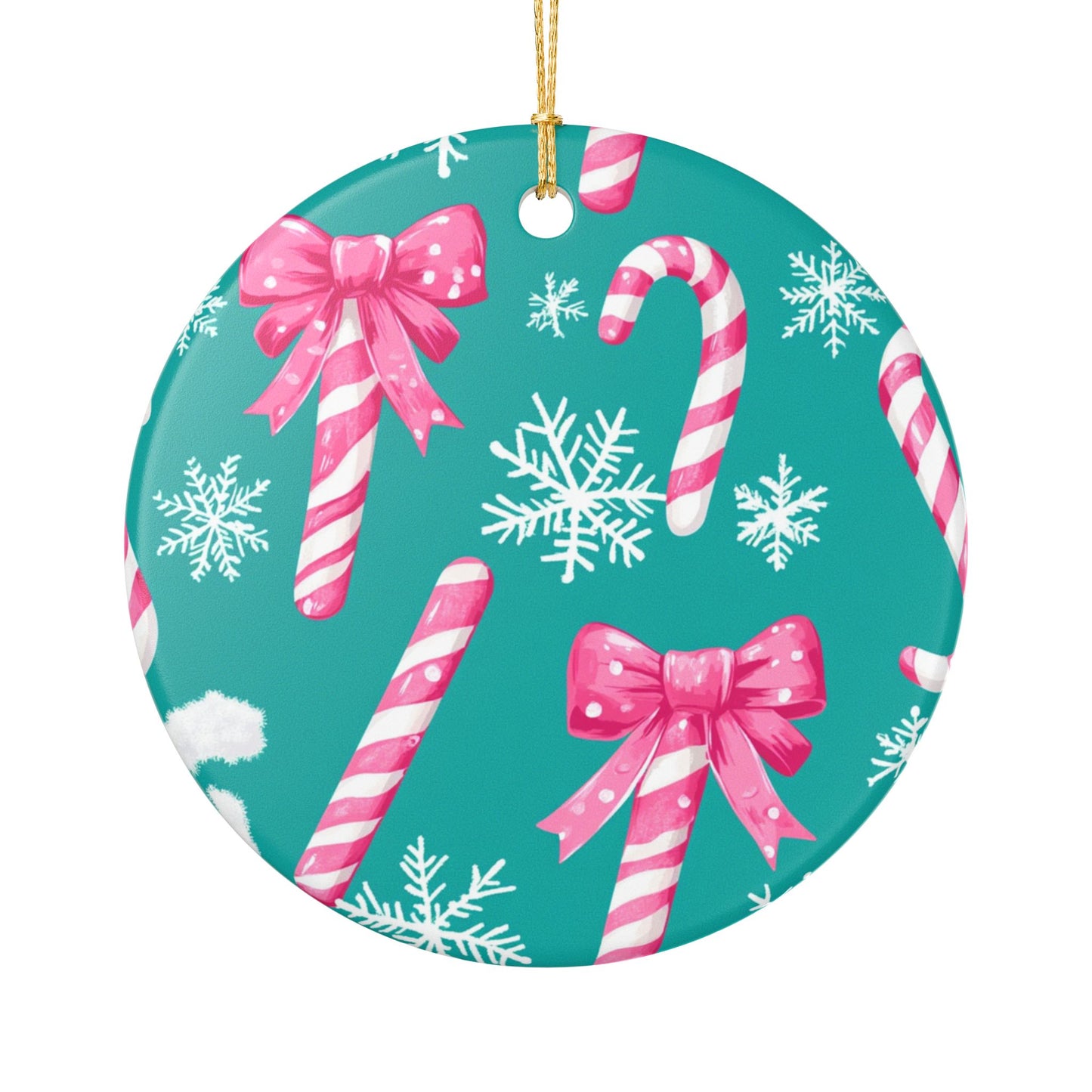 Candy Cane Christmas Ornament, Festive Holiday Decor, Winter Decoration, Holiday Gift, Cute Tree Hanging