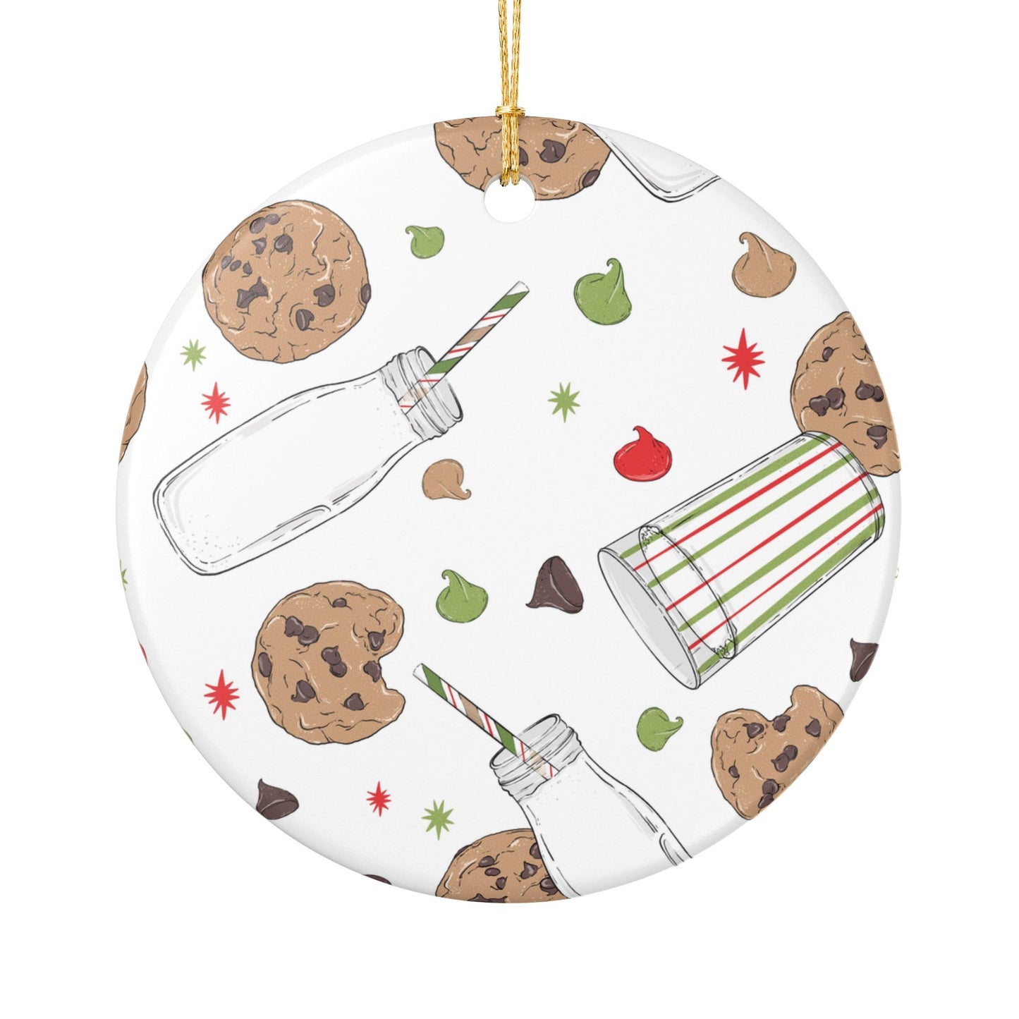 Christmas Cookie Ornament, Holiday Decoration, Festive Ornament, Gift for Cookie Lovers, Tree Decoration, Winter Decor