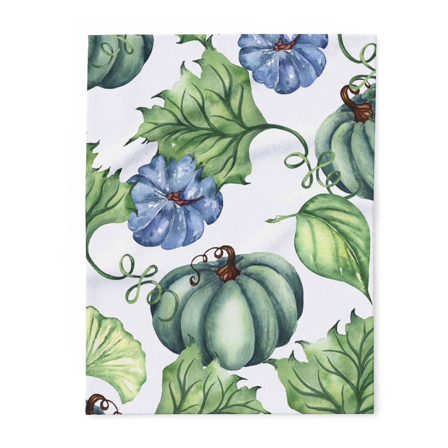 Cozy Pumpkin Patch Fleece Blanket - Autumn Decor, Fall Gift, Seasonal Home Accessory, Perfect for Halloween, Thanksgiving