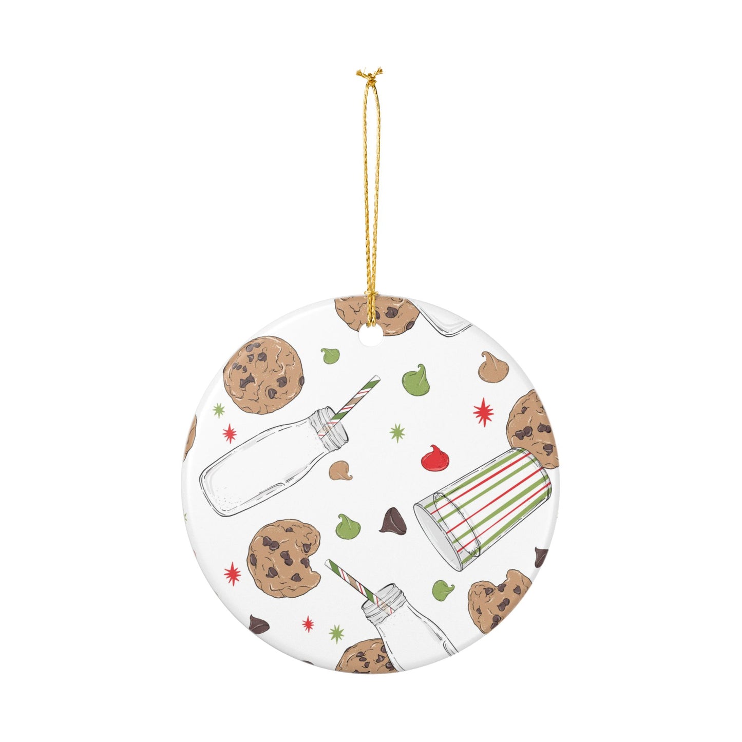 Christmas Cookie Ornament, Holiday Decoration, Festive Ornament, Gift for Cookie Lovers, Tree Decoration, Winter Decor
