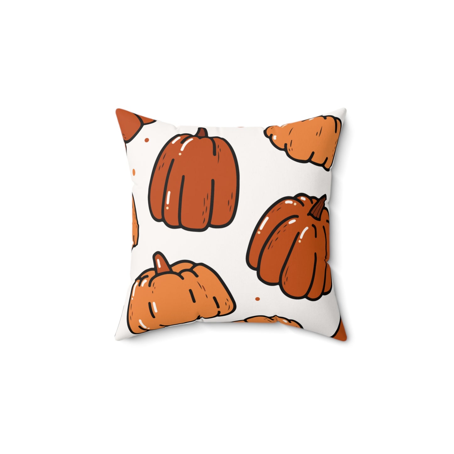 Fall Pumpkin Decor Pillow, Cozy Autumn Cushion, Harvest Home Accent, Thanksgiving Gift, Seasonal Throw Pillow